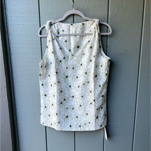 Camisa Floral Summer Vacation Office Tank Top